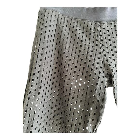 Monrow low sling perforated beach festival pants M/L - Picture 3 of 8